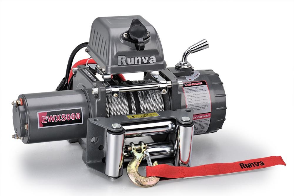 Runva EWX5000S электрическая лебедка 12V 2268 кг 