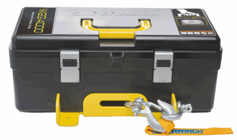 Superwinch  переносная лебедка Winch2Go (12В) в коробке с синтетическим тросом