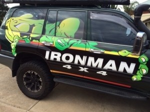 Ironman SS014 усиленные подножки без рейлингов Toyota Landcruiiser 105