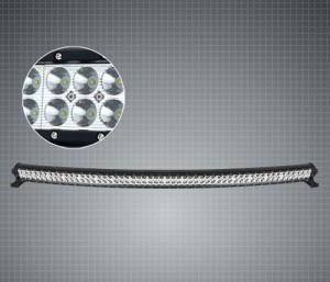 Фара комбинированного света РИФ 1245 мм 324W LED (изогнутая)