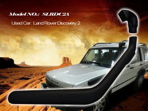 Шноркель SLRDC2A для Land Rover Discovery 2 (дизель TD5 turbo intercooled 5 cyl. 2.5л/бензин V8 3.9/4.0л)