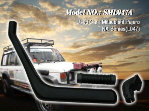 Шноркель SML047A для Mitsubishi Pajero-1 NA L047 (дизель 4D56-T 2.5л-I4/дизель 4D56 2.5л-I4)