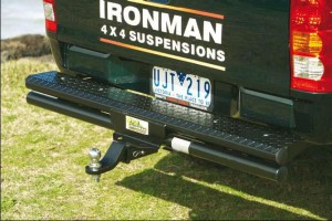 Бампер Ironman задний на Mitsubishi L200 (Triton) NEW 06+