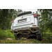 RIF150-20170 задний силовой бампер РИФ на Toyota Land Cruiser Prado 150 c квадратом под фаркоп