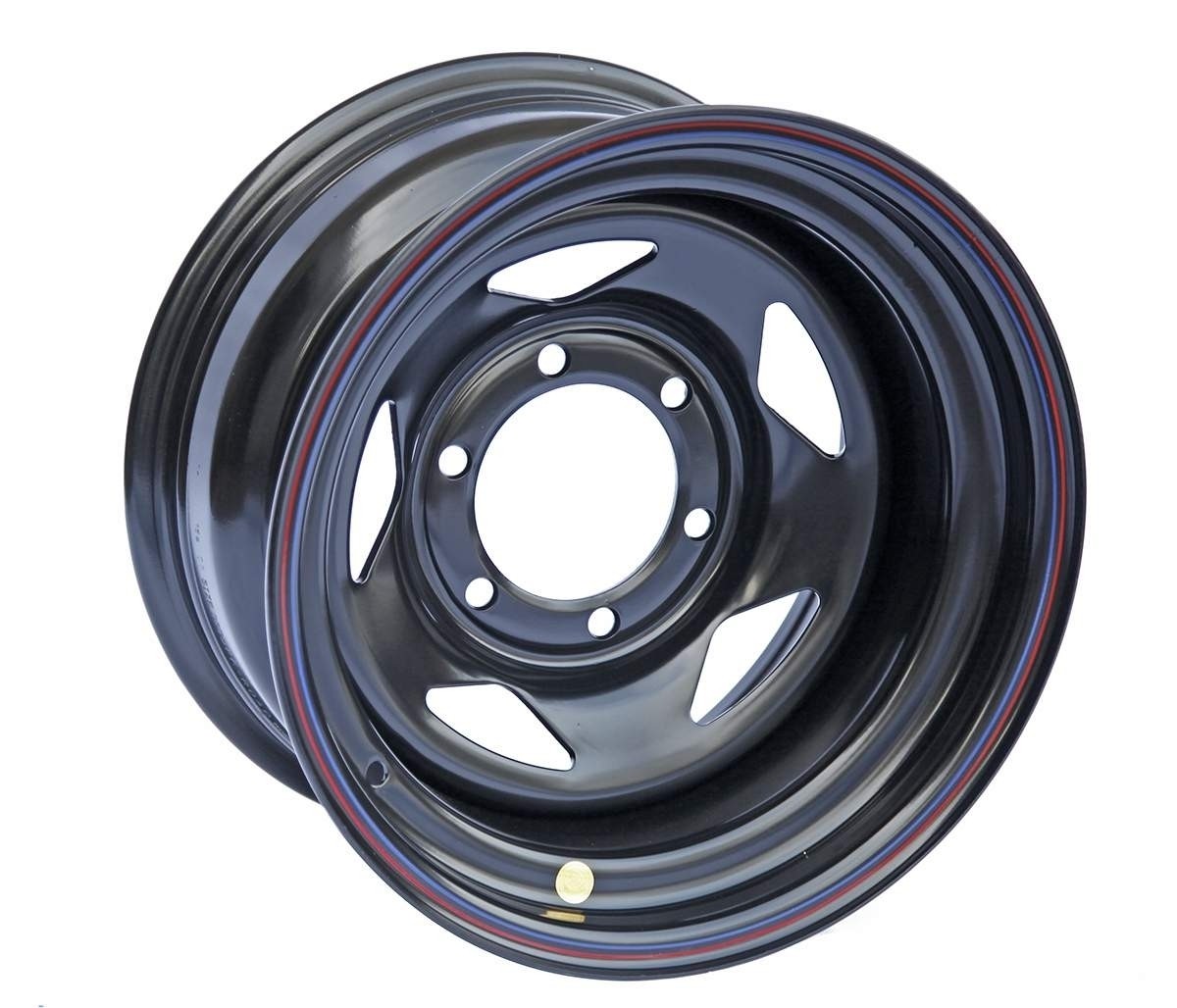 Диск усиленный Toyota / Nissan стальной черный 6x139,7 8xR15 ET-19 (треуг.)