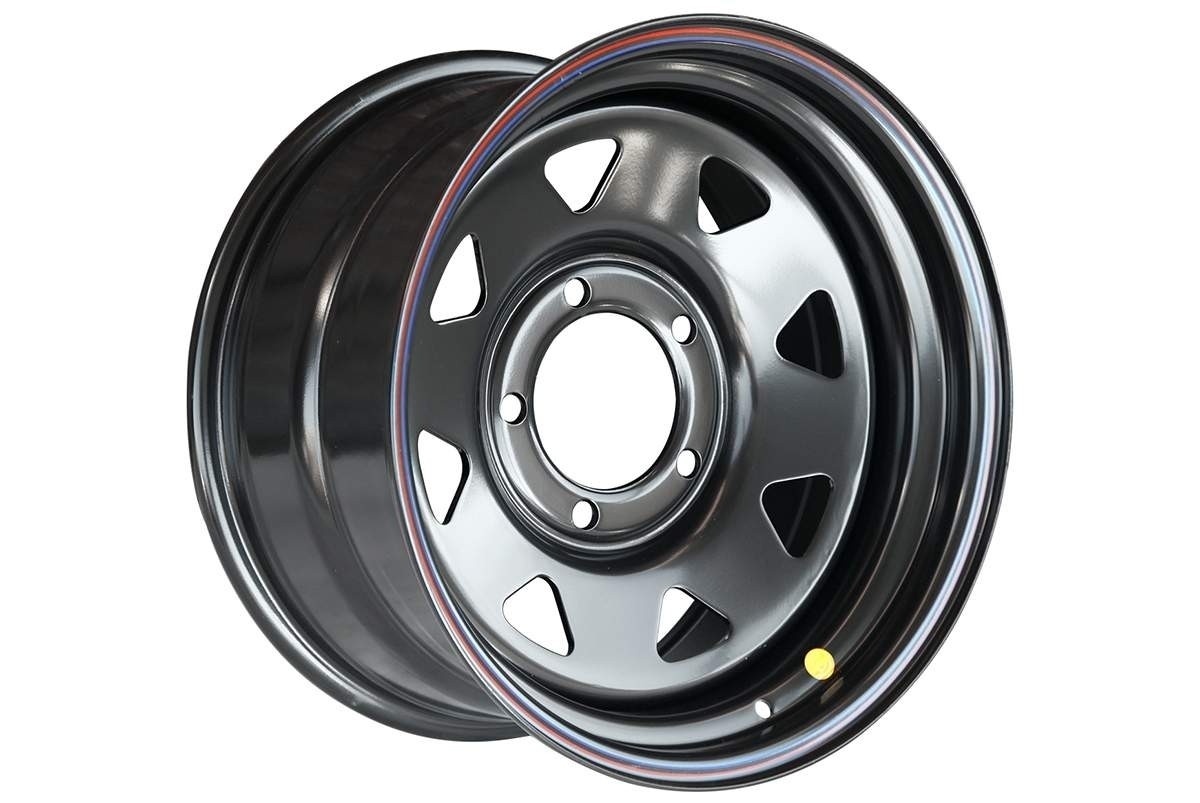 Диск Toyota Land Cruiser 100/105 стальной черный 5x150 8xR16 d113 ET0 (треуг. мелкий)