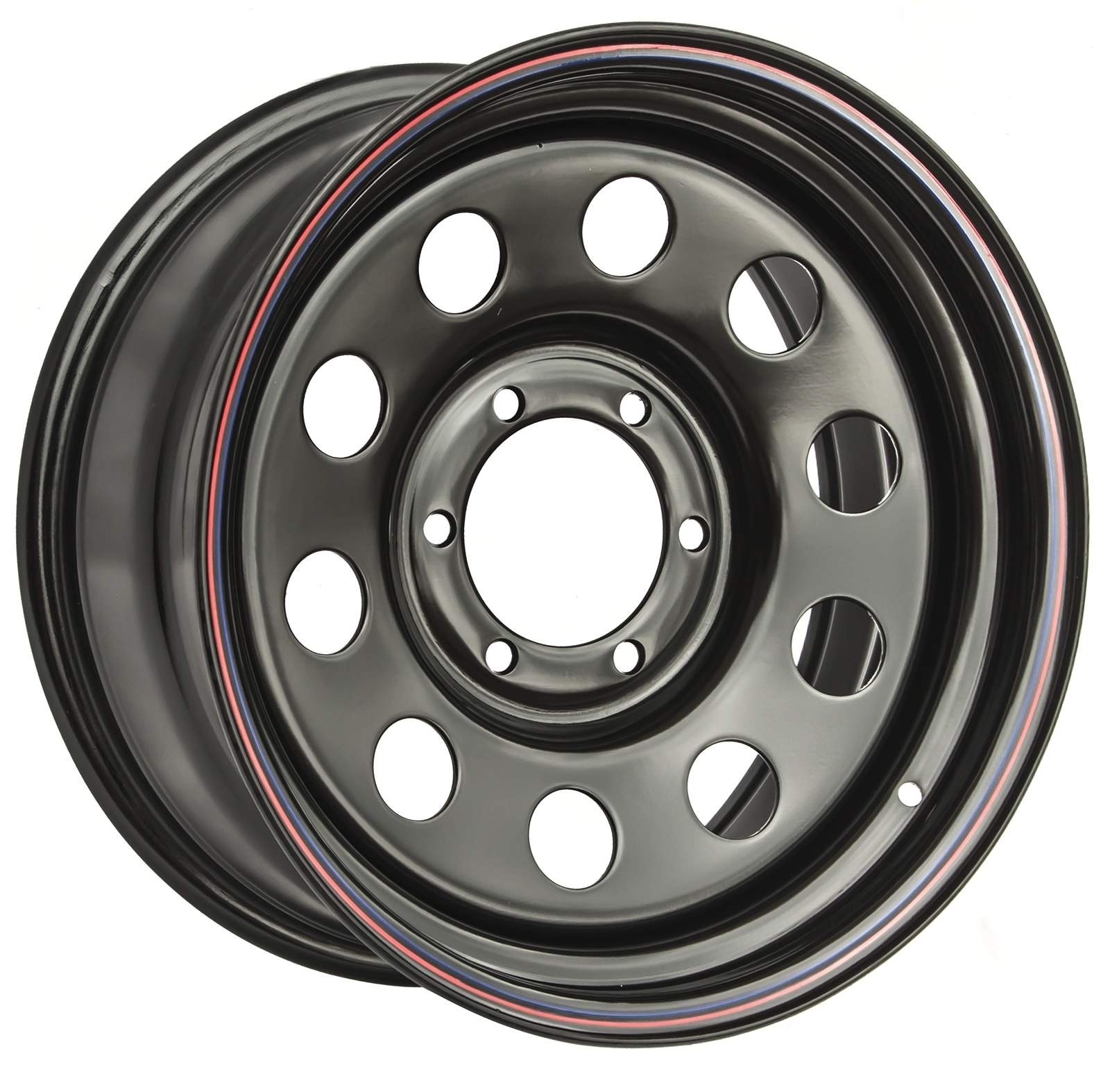 Диск усиленный Nissan Navara D40 3.0TD стальной черный 6x114,3 8xR17 d66 ET-10