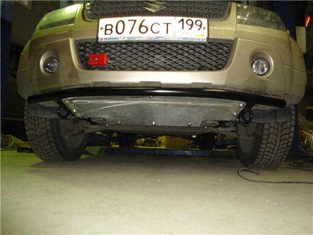 АнВиР силовая передняя защитная губа Suzuki Grand Vitara New