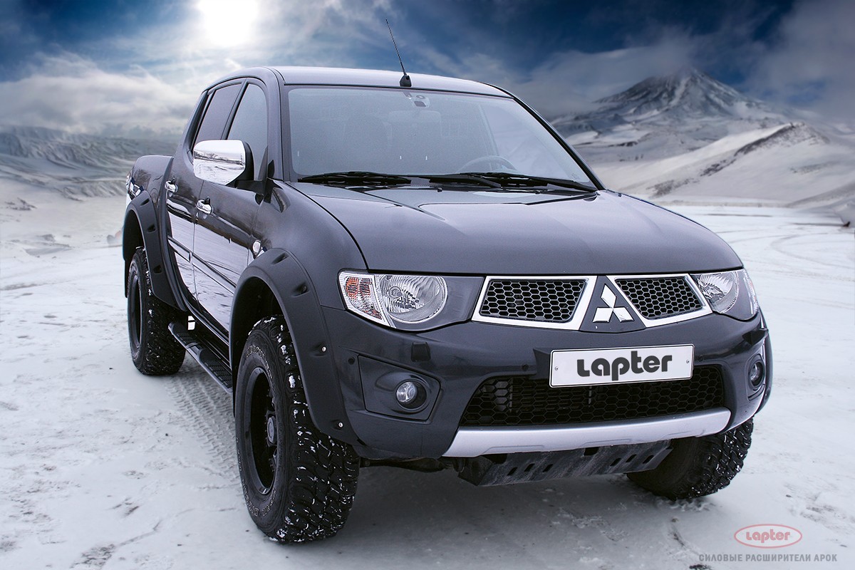 Lapter TKM 200 расширители арок на Mitsubishi L200 NEW