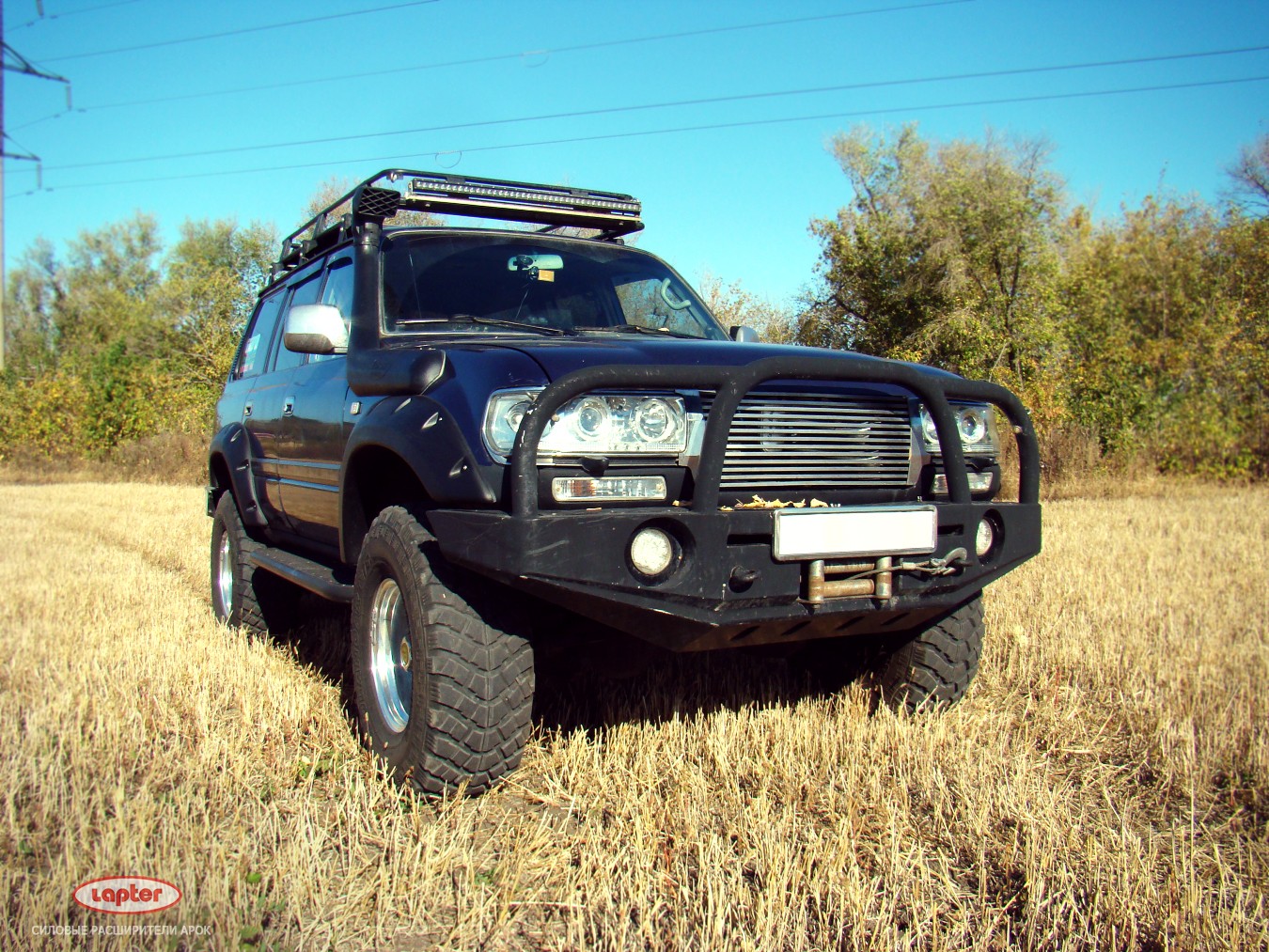 Lapter TLC 80 расширители арок на Toyota Land Cruiser 80 под стандартные колеса