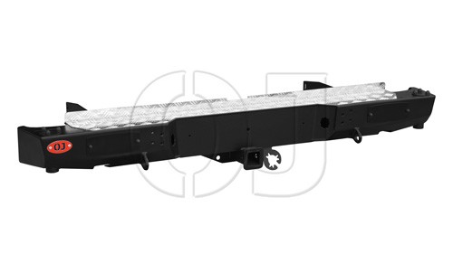 OJeep 03.404.01 задний силовой бампер серии Трофи на Nissan NP300