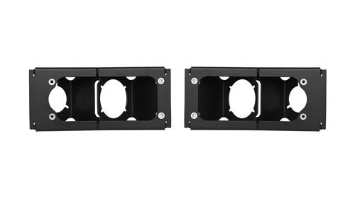 OJeep 14.227.01 комплект кронштейнов для совместной установки поворотников Hella 2ba и дополнительных фар Wesem 4HM, CDC1 (2 шт) на Great Wall Hover 5