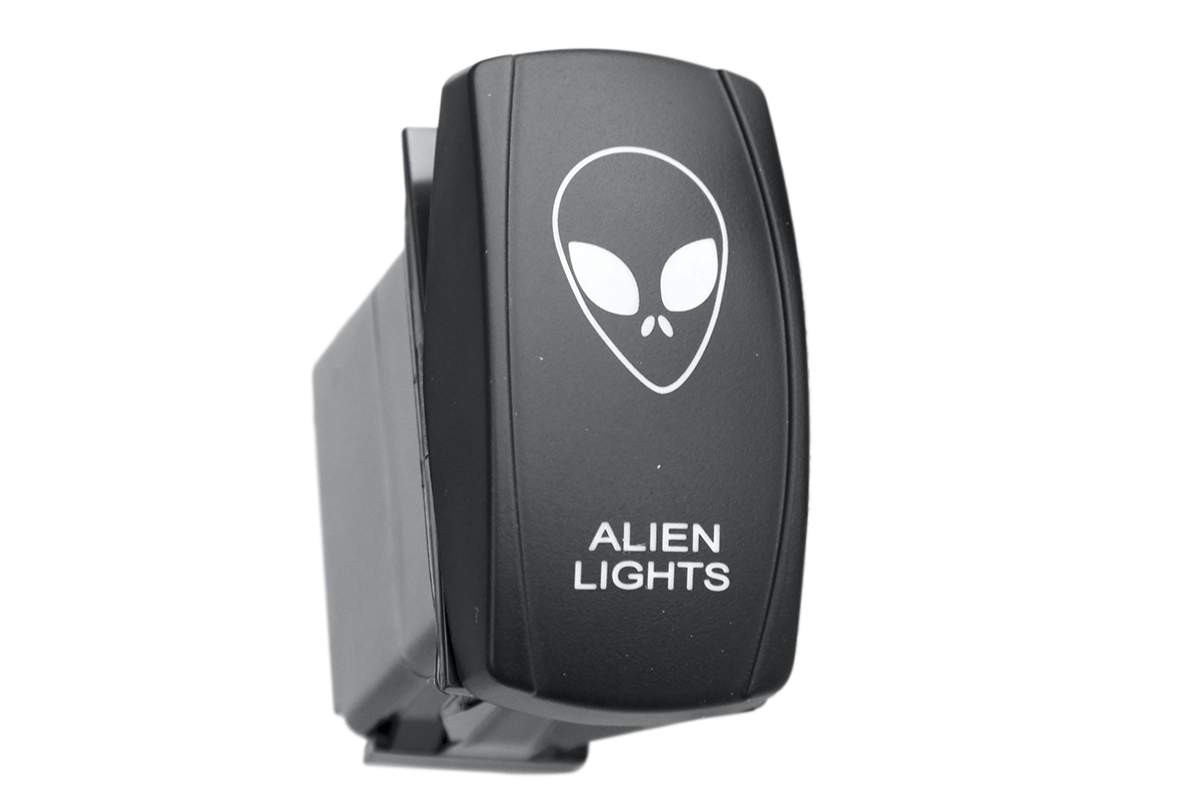 RIF22-1-1102900 переключатель ВКЛ/ВЫКЛ, белый, ALIEN LIGHTS