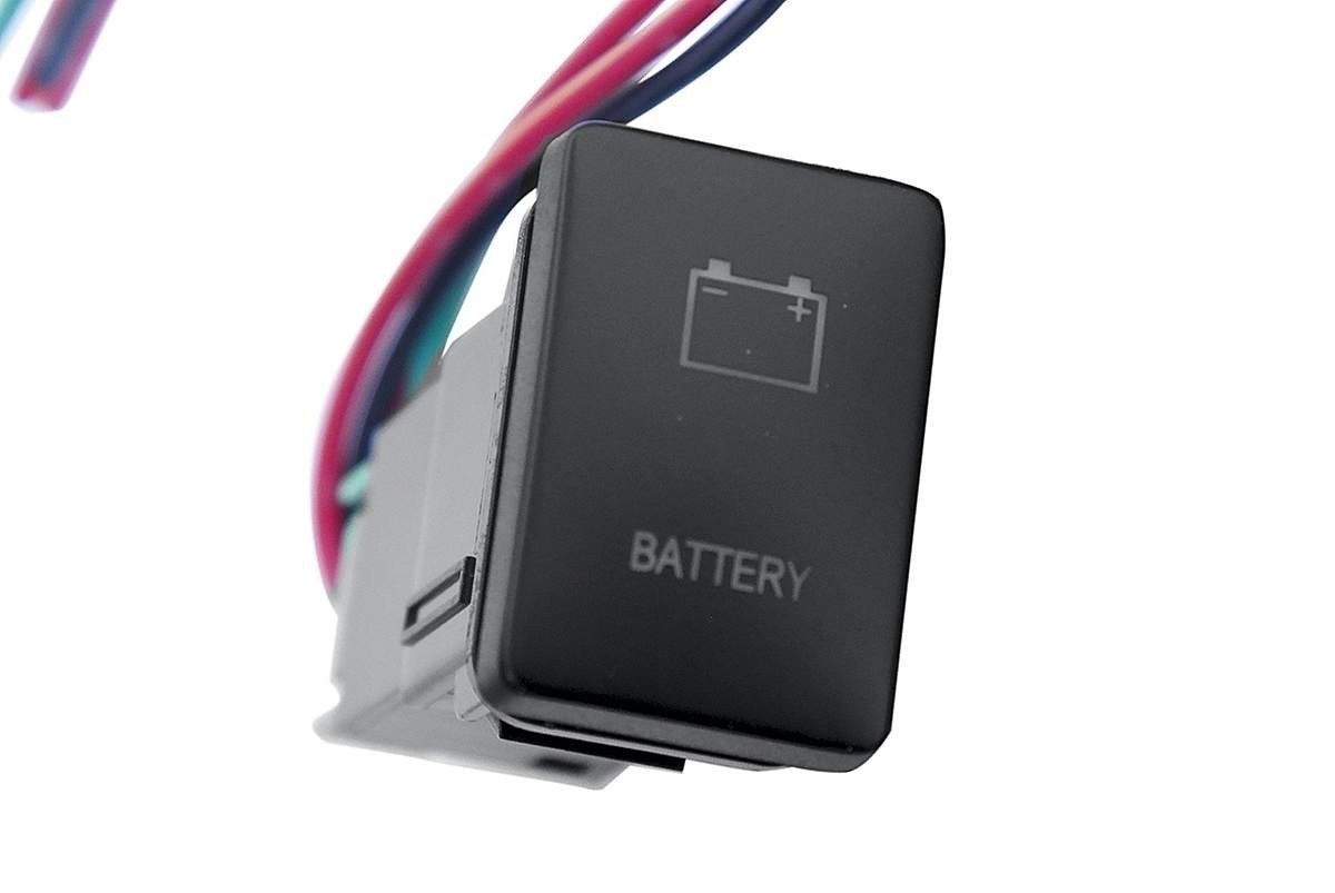 RIF22-1-1104304 кнопка ВКЛ/ВЫКЛ, белый, BATTERY TOYOTA 32x22