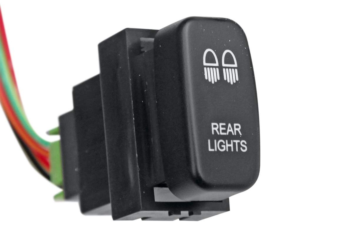 РИФ RIF22-1-5105705 кнопка ВКЛ/ВЫКЛ, оранжевый, REAR LIGHTS MITSUBISHI