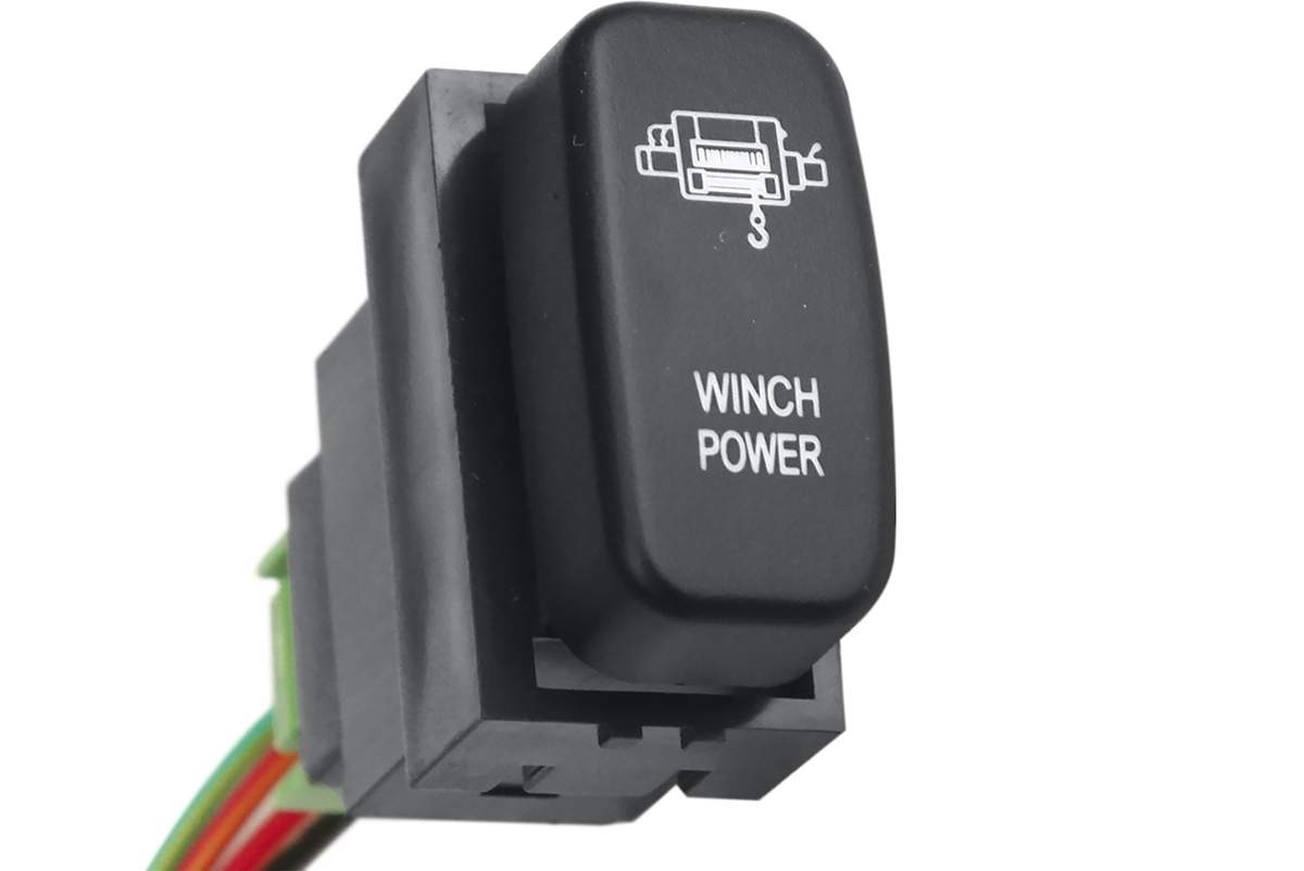 РИФ RIF22-1-5106005 кнопка ВКЛ/ВЫКЛ, оранжевый, WINCH POWER MITSUBISHI