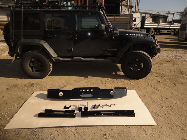 АнВиР силовой передний бампер Jeep Wrangler JK