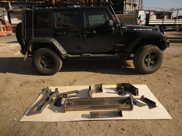 АнВиР силовой задний бампер Jeep JK