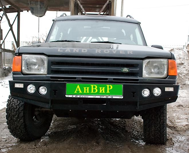 АнВиР силовой передний бампер Land Rover Discovery Hard Tourism