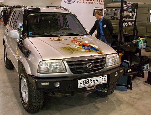 АнВиР силовой передний бампер Suzuki Grand Vitara