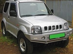 АнВиР cиловой передний бампер Suzuki Jimny (упрощенный)