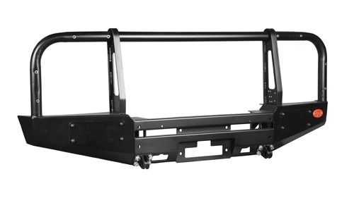 OJeep 02.211.01 передний силовой бампер с площадкой лебёдки на Land Rover Defender 110/90