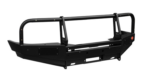 OJeep 02.210.01 передний силовой бампер с площадкой лебёдки на Toyota Land Cruiser 100