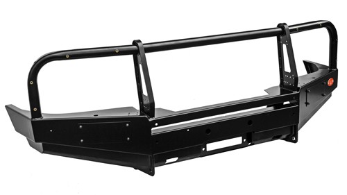 OJeep 02.208.01 передний силовой бампер с площадкой лебёдки на Toyota Land Cruiser 105