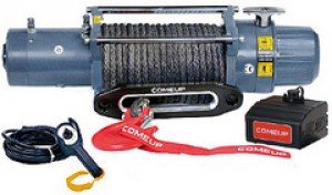 Электрическая лебедка ComeUp DV-12s light, 24V, 5.4т (с термодатчиком и синтетическим тросом)