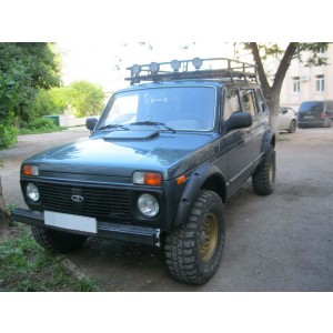 Lapter TKN 2131 расширители арок на ВАЗ-2131 LADA NIVA 4×4 5 дв.