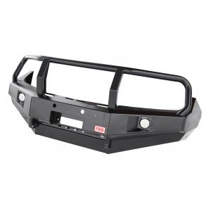 RIFD40-10350-10 передний силовой бампер РИФ Nissan Navara D40/Pathfinder R51 2010+ с доп. фарами и кенгурином