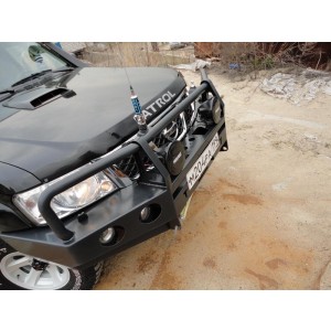 АнВиР силовой передний бампер Nissan Patrol Y61