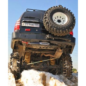 АнВиР силовой задний бампер Toyota Land Cruiser 105