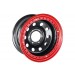 Диск усиленный Toyota / Nissan стальной черный 6x139,7 8xR16 d110 ET-19 с бедлоком (красный)