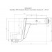 RIF000-88007 переходник для установки фаркопа большой с фиксатором