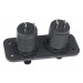 РИФ RIF22-4-1009100 розетка комбинированная с USB 3,1А на монтажной панели