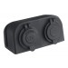 РИФ RIF22-4-1009200 розетка комбинированная с USB 3,1А в корпусе