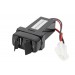 РИФ RIF22-4-1013000 розетка USB 3,1A для Mitsubishi 35x17