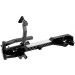 RIFBT5-20125 задний силовой бампер РИФ Mazda B2500/BT50/Ranger с квадратом под фаркоп, калиткой и фонарями