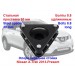 Tuning4WD проставки передних стоек Nissan T32 30 мм